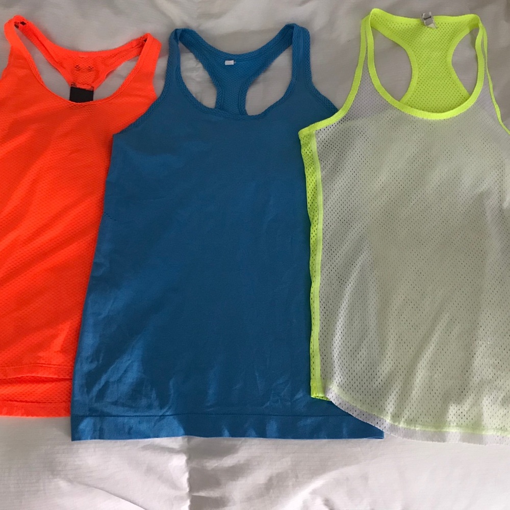 Under Armour tank tops ALL 3